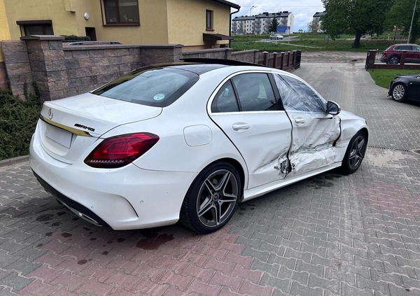 Mercedes-Benz Klasa C cena 84700 przebieg: 118000, rok produkcji 2019 z Siedliszcze małe 301